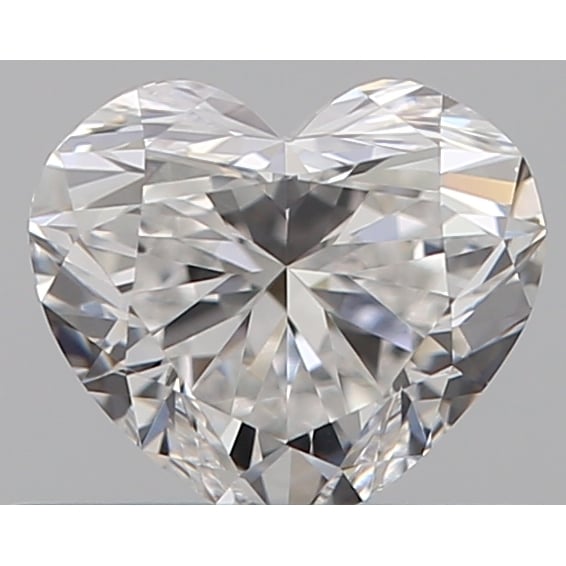0.41 Carat Heart Loose Diamond, E, VVS1, Super Ideal, GIA Certified | Thumbnail