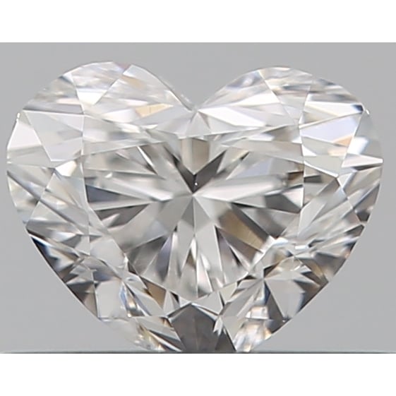 0.40 Carat Heart Loose Diamond, E, VVS2, Ideal, GIA Certified