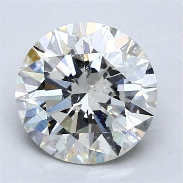 2.20 Carat Round Loose Diamond, I, I1, Super Ideal, GIA Certified | Thumbnail