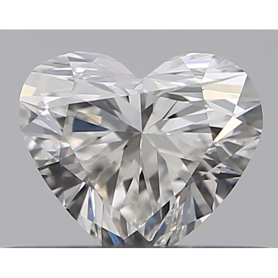 0.30 Carat Heart Loose Diamond, H, VVS1, Ideal, GIA Certified | Thumbnail