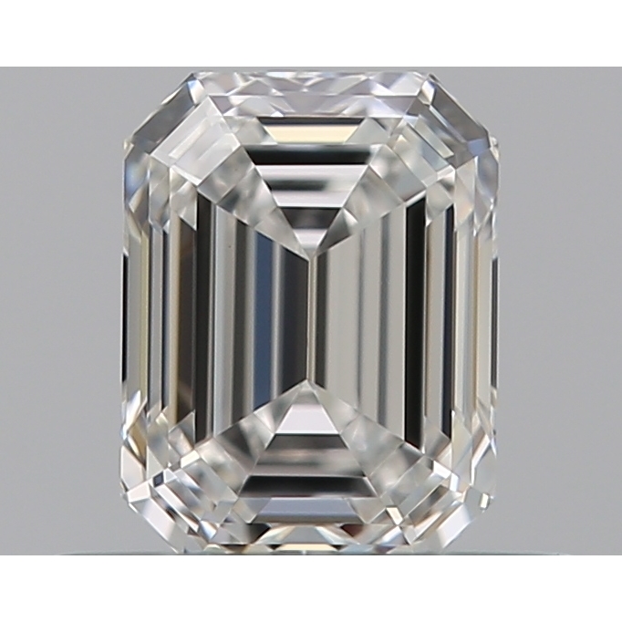 0.53 Carat Emerald Loose Diamond, G, IF, Ideal, GIA Certified
