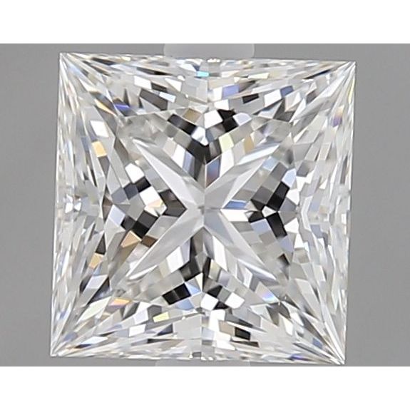 1.02 Carat Princess Loose Diamond, F, VS1, Super Ideal, GIA Certified
