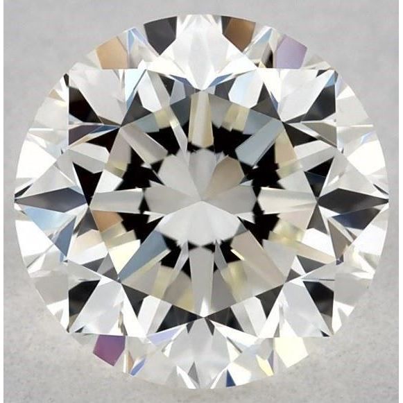 0.59 Carat Round Loose Diamond, J, VVS2, Very Good, GIA Certified | Thumbnail