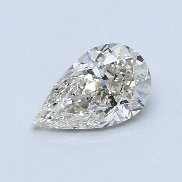 0.64 Carat Pear Loose Diamond, L, I1, Excellent, GIA Certified