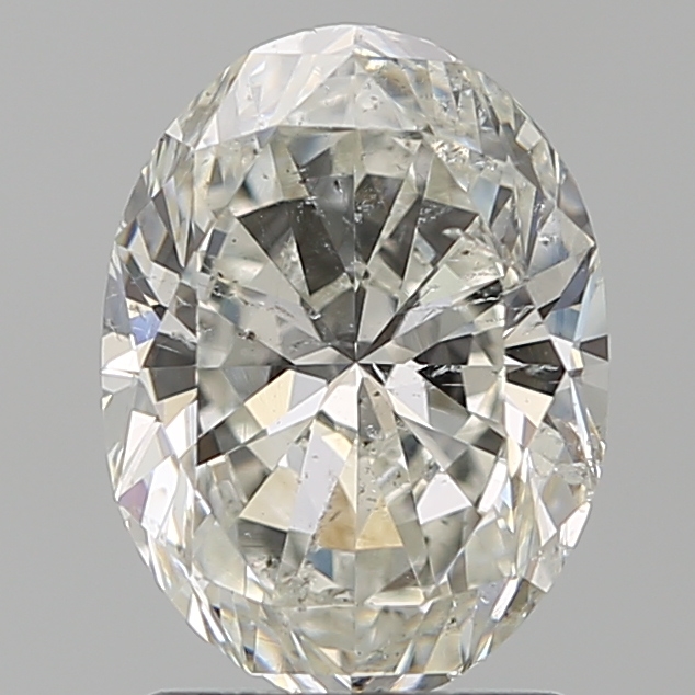 1.70 Carat Oval Loose Diamond, I, SI2, Super Ideal, GIA Certified