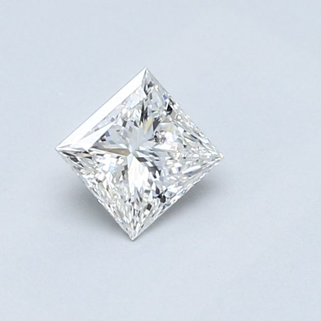 0.39 Carat Princess Loose Diamond, F, SI2, Super Ideal, GIA Certified | Thumbnail