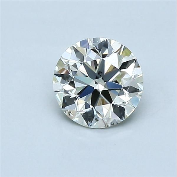 0.60 Carat Round Loose Diamond, L, SI1, Ideal, GIA Certified