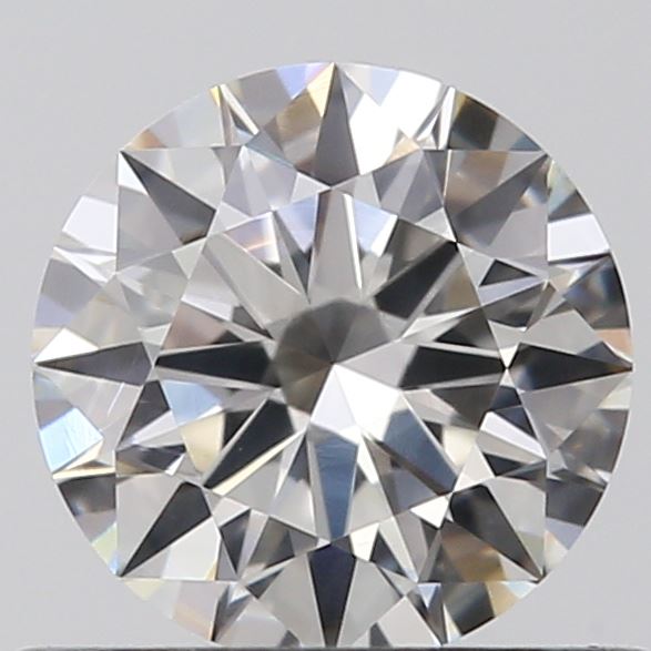 0.50 Carat Round Loose Diamond, H, VS2, Super Ideal, GIA Certified | Thumbnail