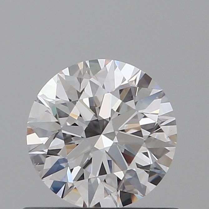 0.60 Carat Round Loose Diamond, D, VS2, Super Ideal, GIA Certified