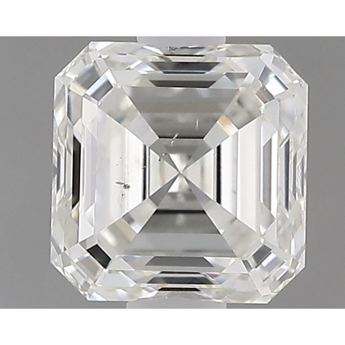 0.70 Carat Asscher Loose Diamond, J, SI1, Ideal, GIA Certified