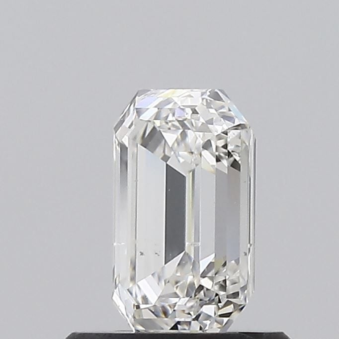 0.90 Carat Emerald Loose Diamond, H, I1, Super Ideal, GIA Certified | Thumbnail