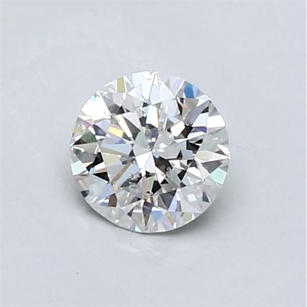 0.70 Carat Round Loose Diamond, E, SI2, Super Ideal, GIA Certified