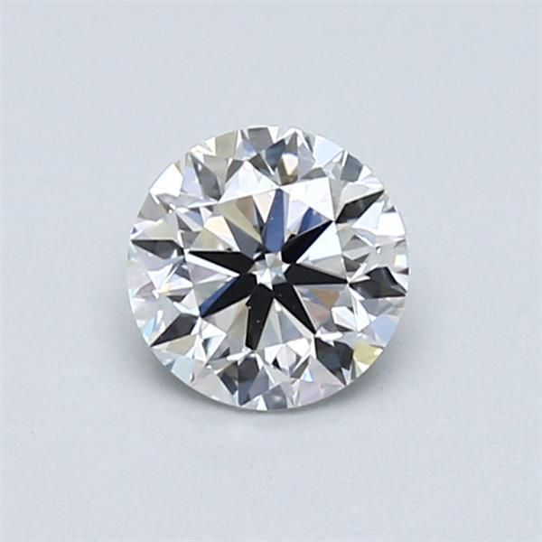 0.71 Carat Round Loose Diamond, D, VVS2, Ideal, GIA Certified | Thumbnail