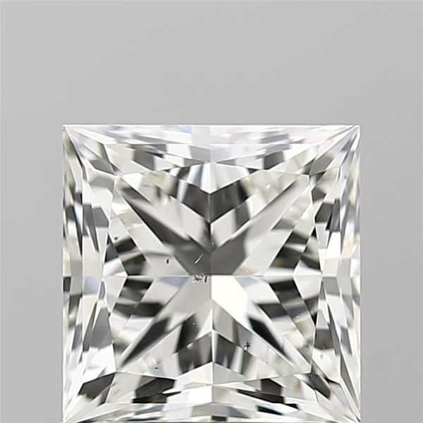 3.02 Carat Princess Loose Diamond, K, SI1, Super Ideal, GIA Certified