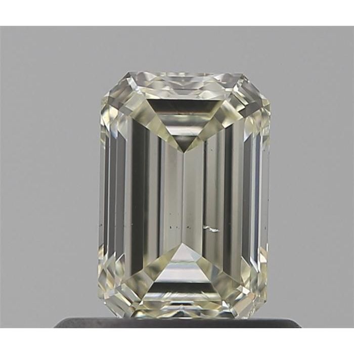 0.60 Carat Emerald Loose Diamond, M, SI2, Ideal, GIA Certified | Thumbnail