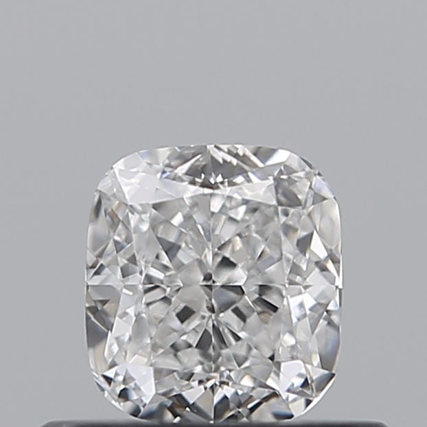 0.50 Carat Cushion Loose Diamond, D, VS2, Excellent, GIA Certified | Thumbnail