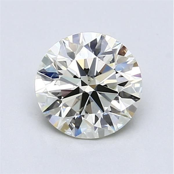 1.00 Carat Round Loose Diamond, N, SI1, Super Ideal, GIA Certified | Thumbnail