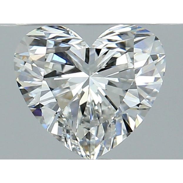 1.01 Carat Heart Loose Diamond, G, SI1, Super Ideal, GIA Certified | Thumbnail