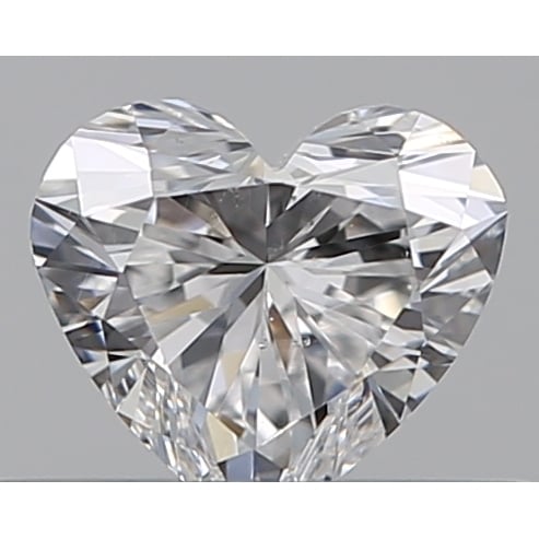 0.30 Carat Heart Loose Diamond, E, VS2, Ideal, GIA Certified