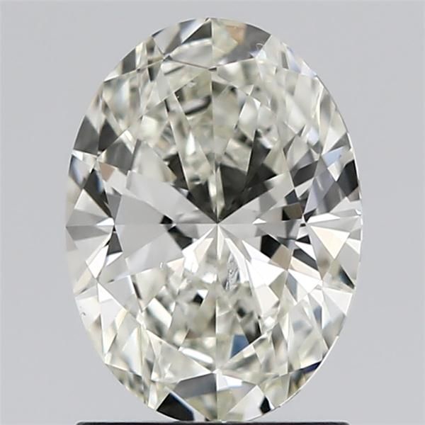 1.50 Carat Oval Loose Diamond, K, SI1, Super Ideal, GIA Certified