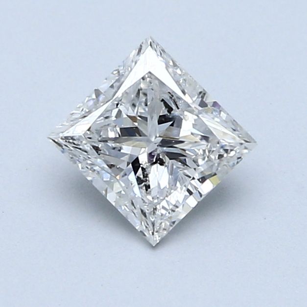 0.76 Carat Princess Loose Diamond, F, I2, Ideal, GIA Certified | Thumbnail