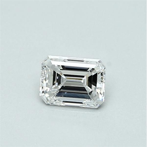 0.32 Carat Emerald Loose Diamond, D, VS1, Ideal, GIA Certified | Thumbnail