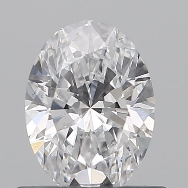0.51 Carat Oval Loose Diamond, D, SI1, Super Ideal, GIA Certified | Thumbnail