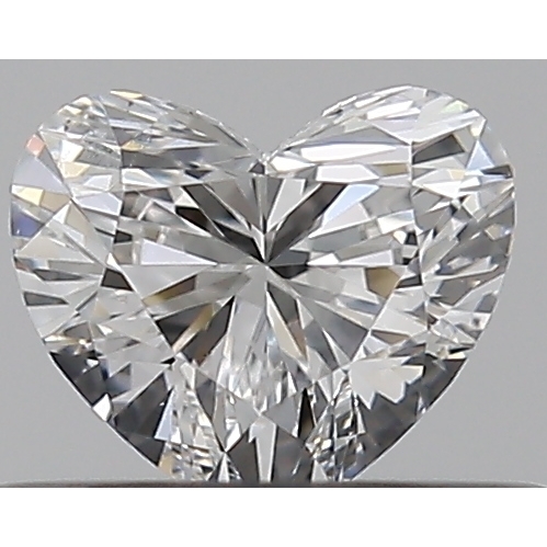 0.31 Carat Heart Loose Diamond, E, VS2, Super Ideal, GIA Certified | Thumbnail
