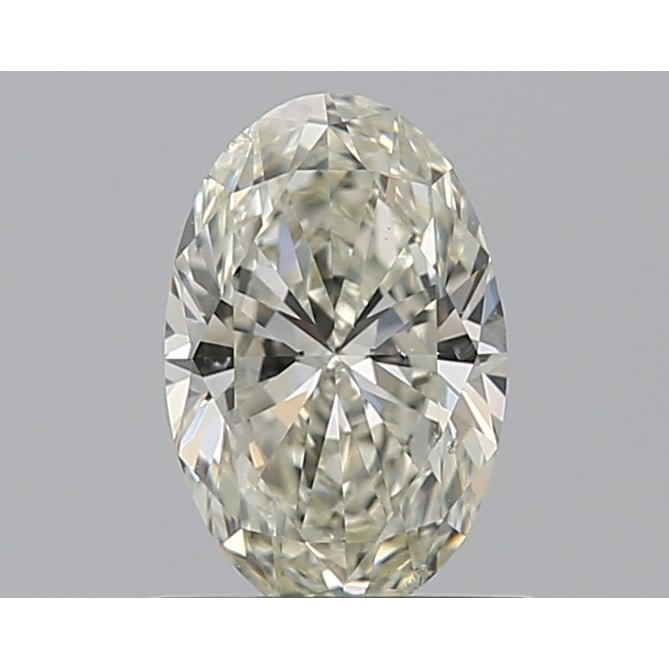 0.70 Carat Oval Loose Diamond, J, SI1, Super Ideal, GIA Certified