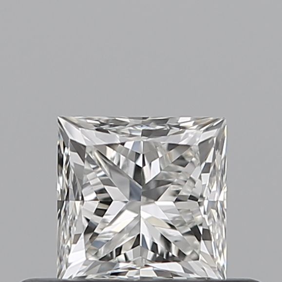 0.40 Carat Princess Loose Diamond, H, VVS2, Ideal, GIA Certified