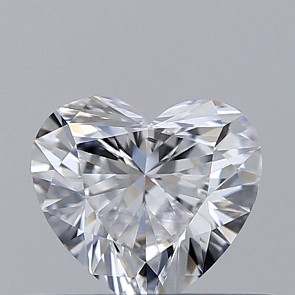 0.32 Carat Heart Loose Diamond, D, VS2, Super Ideal, GIA Certified | Thumbnail