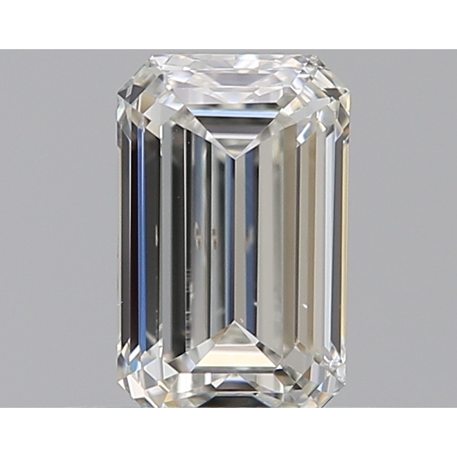 0.43 Carat Emerald Loose Diamond, H, VVS2, Ideal, GIA Certified