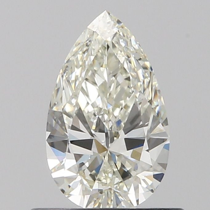 0.52 Carat Pear Loose Diamond, J, IF, Ideal, GIA Certified