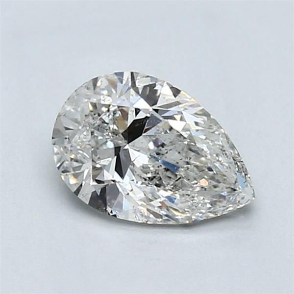 0.91 Carat Pear Loose Diamond, G, SI2, Ideal, GIA Certified | Thumbnail