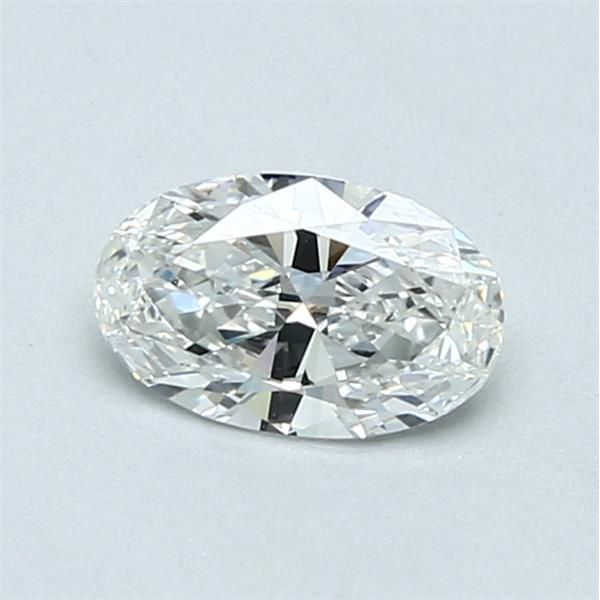 0.52 Carat Oval Loose Diamond, H, VVS1, Ideal, GIA Certified | Thumbnail