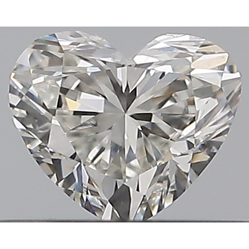 0.32 Carat Heart Loose Diamond, G, VS2, Ideal, GIA Certified