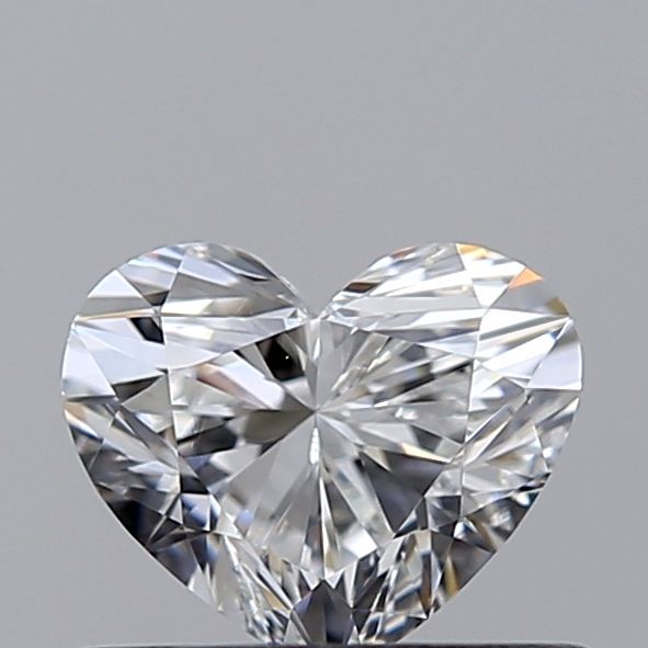0.44 Carat Heart Loose Diamond, E, VVS2, Super Ideal, GIA Certified | Thumbnail