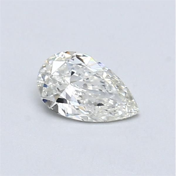 0.32 Carat Pear Loose Diamond, I, VS2, Excellent, GIA Certified