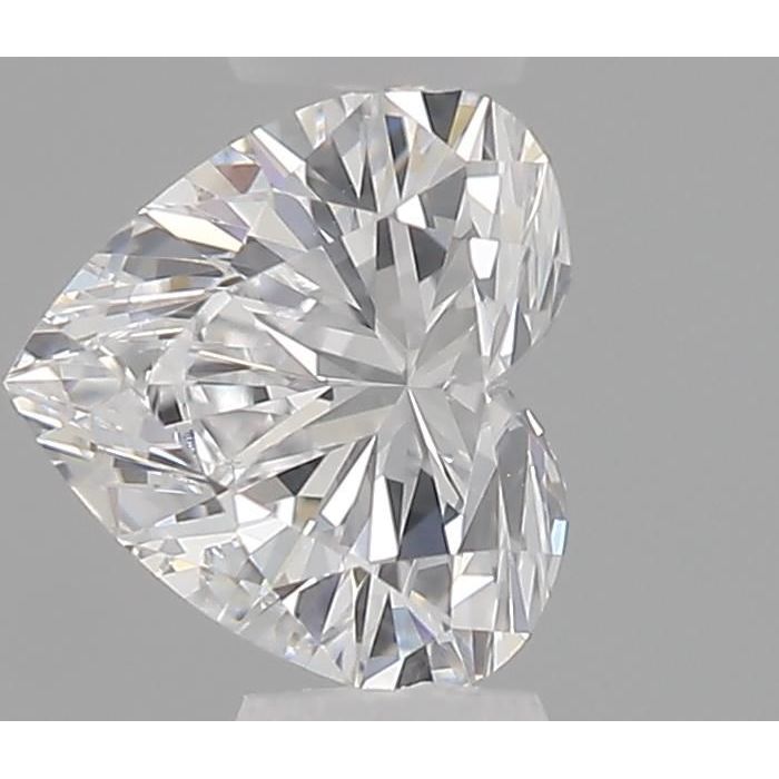 0.32 Carat Heart Loose Diamond, D, VS1, Ideal, GIA Certified