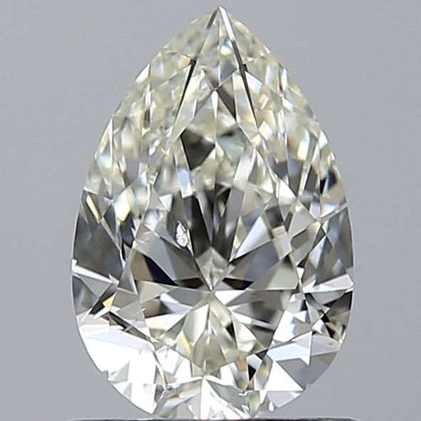 0.80 Carat Pear Loose Diamond, K, VS2, Super Ideal, GIA Certified | Thumbnail