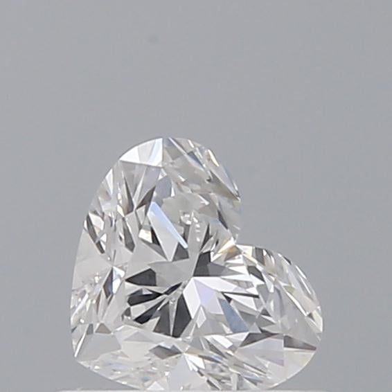0.51 Carat Heart Loose Diamond, E, VS2, Super Ideal, GIA Certified