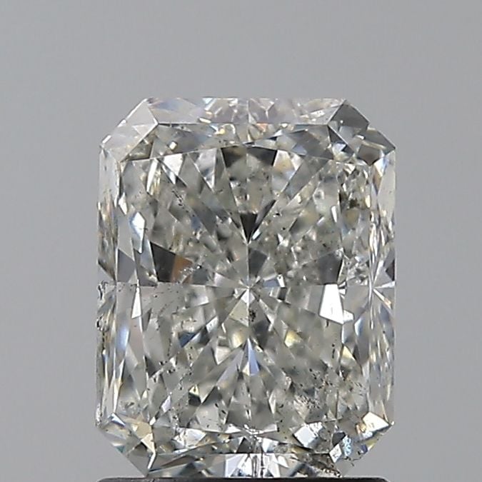 1.51 Carat Radiant Loose Diamond, H, SI2, Ideal, GIA Certified | Thumbnail