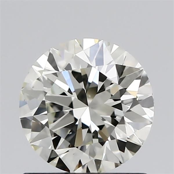 1.01 Carat Round Loose Diamond, K, VS2, Super Ideal, GIA Certified