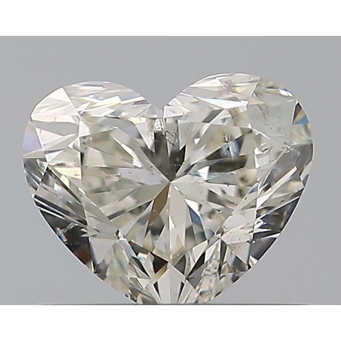 0.52 Carat Heart Loose Diamond, K, SI2, Super Ideal, GIA Certified