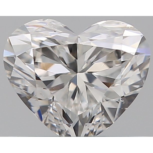 0.55 Carat Heart Loose Diamond, E, VS2, Super Ideal, GIA Certified