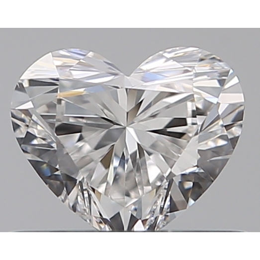 0.40 Carat Heart Loose Diamond, E, VS1, Ideal, GIA Certified