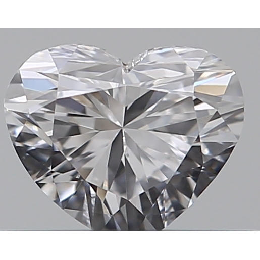 0.31 Carat Heart Loose Diamond, D, VS1, Ideal, GIA Certified | Thumbnail