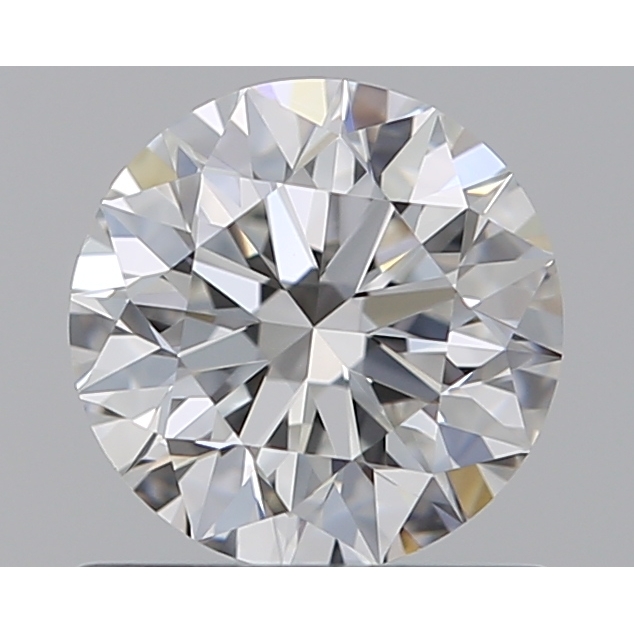 0.70 Carat Round Loose Diamond, F, VVS2, Super Ideal, GIA Certified