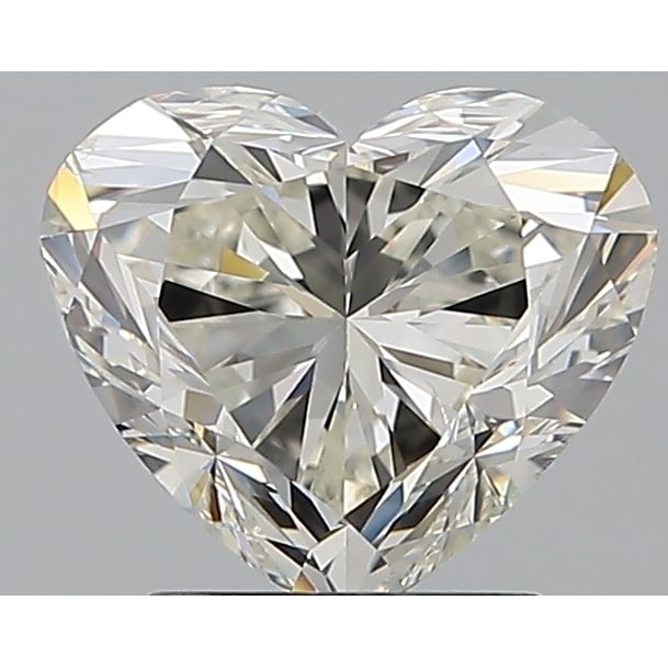 2.00 Carat Heart Loose Diamond, J, SI1, Ideal, GIA Certified | Thumbnail