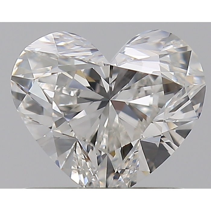 0.70 Carat Heart Loose Diamond, H, VS2, Ideal, GIA Certified